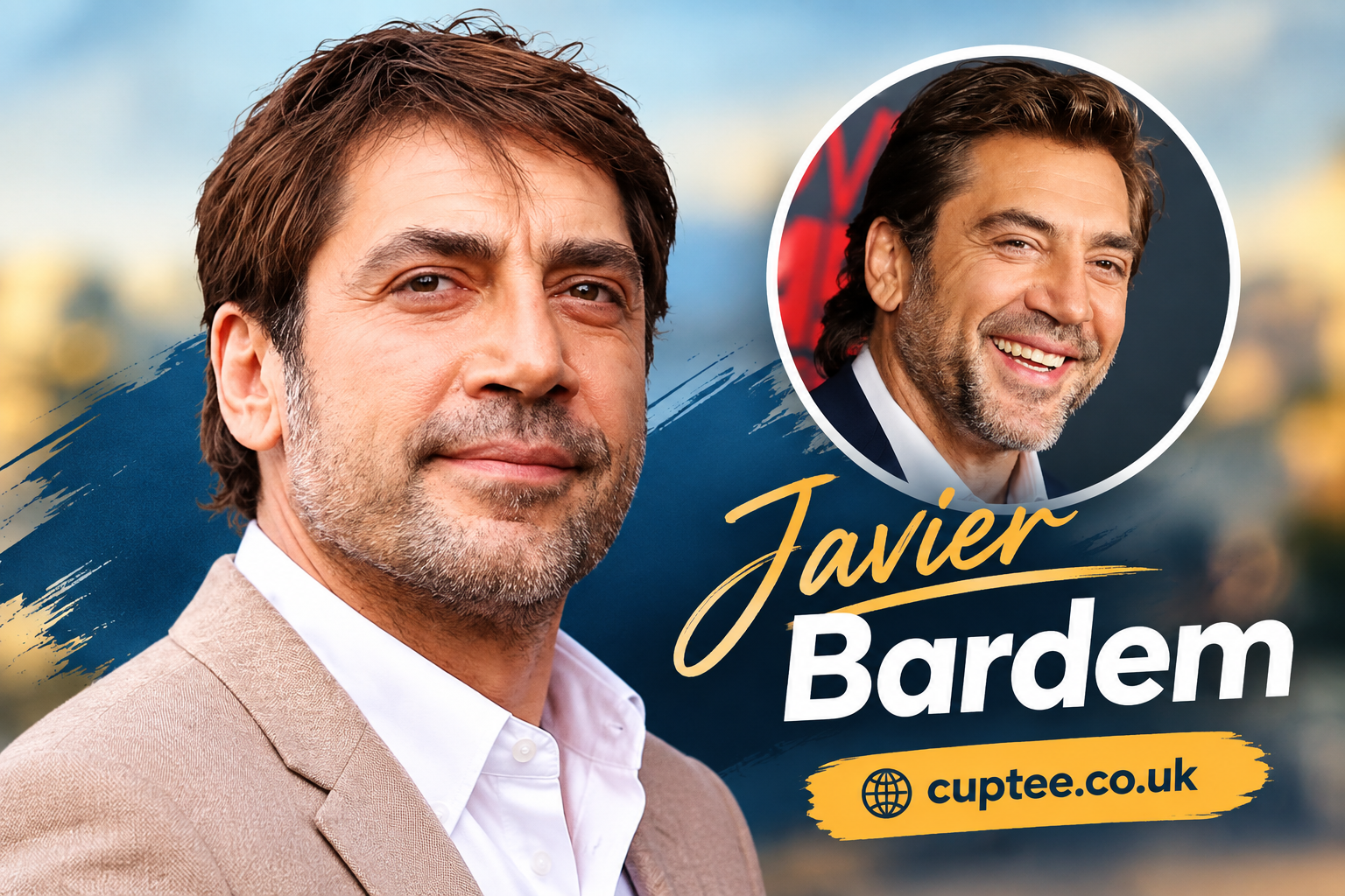 Walt Disney and Javier Bardem