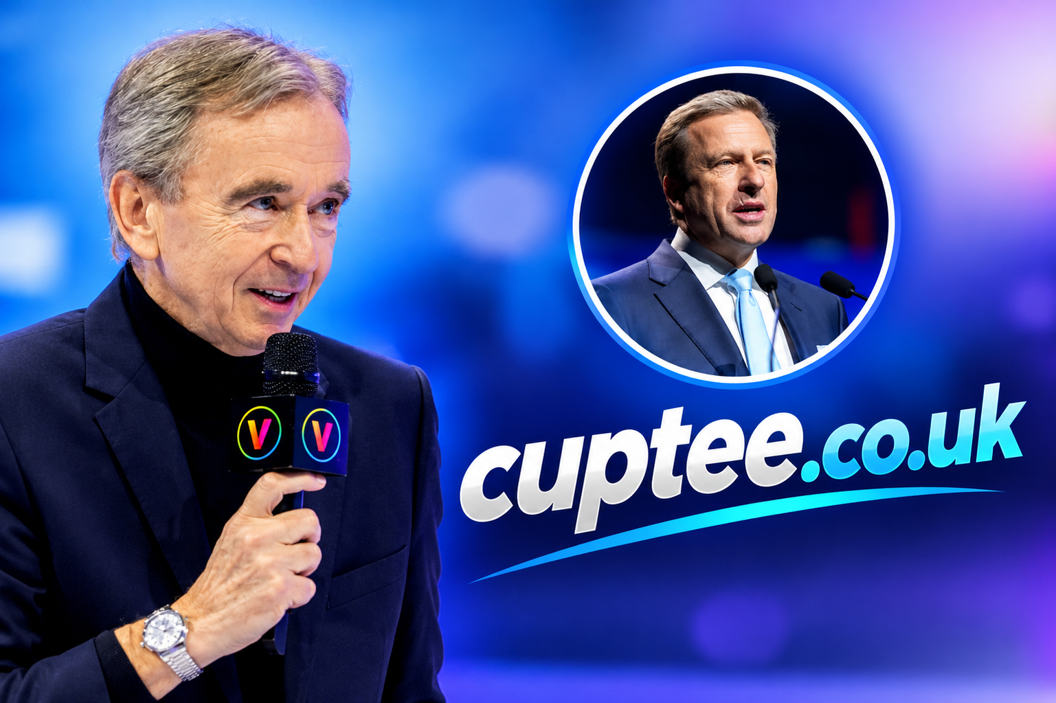 Bernard Arnault and Oliver Zipse