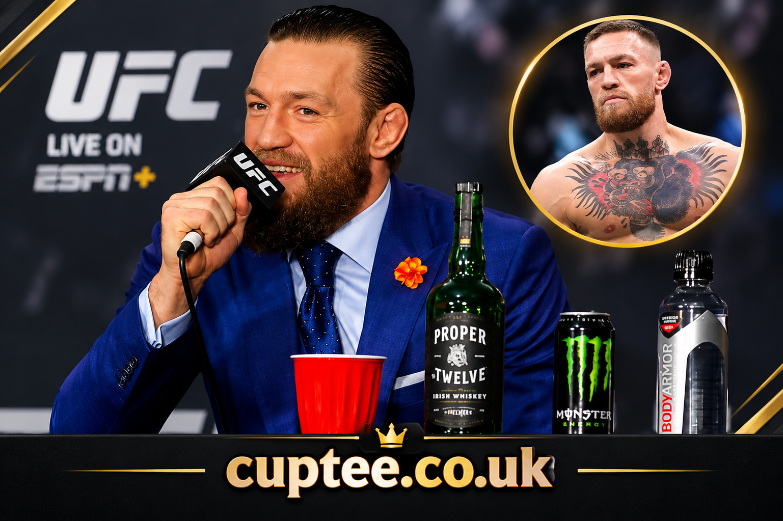 Roger Federer and Conor McGregor